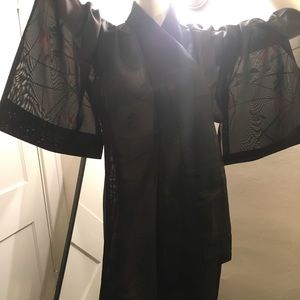 Rare Japanese vintage summer kimono - see through